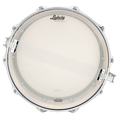 Ludwig LA654BM Acrolite 6.5X14 Acro Aluminum Snare 10 Lug Snare Drum image 5