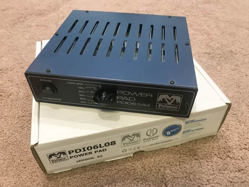 Excellent Palmer Power Pad 8 Ohm Attenuator Made in Germany PDI06L08 image 1