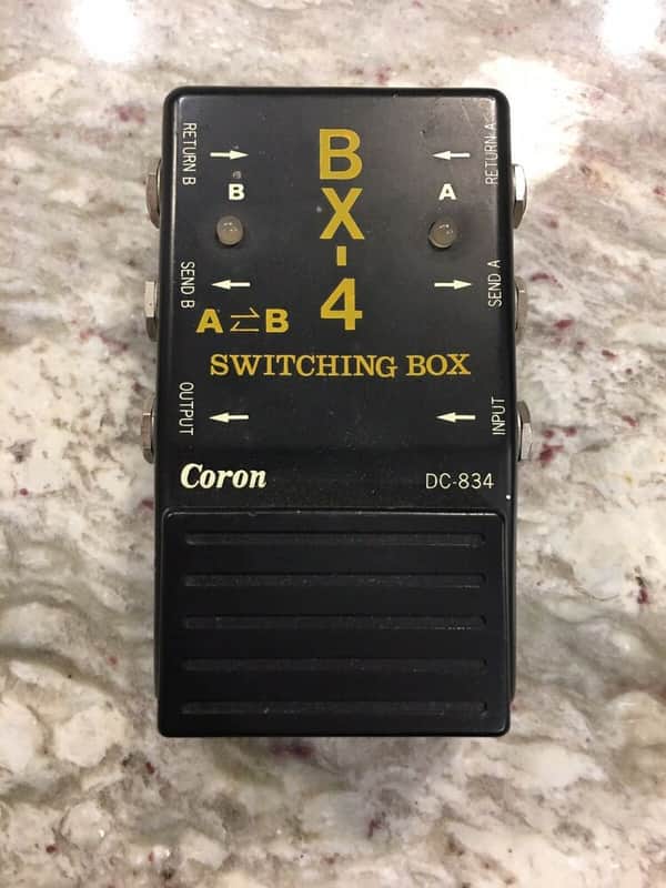 Coron DC-834 Switching Box Line Selector Vintage Guitar Effect Pedal MIJ Japan image 1