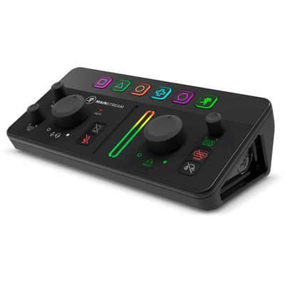 MACKIE MAINSTREAM Interface de streaming avec touches de commande image 1