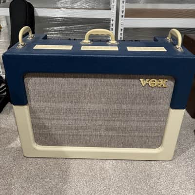 Vox AC30C2-TV-BC Limited Edition 2-Channel 30-Watt 2x12" Guitar Combo 2014 - Blue and Cream image 1