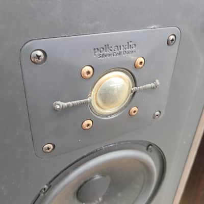 Polk Monitor Seiers 5 bookshelf speakers 1980s - Walnut image 6