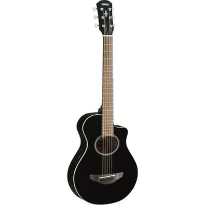 Yamaha APXT2-BL 3/4 Size Acoustic-Electric Guitar, Black image 1