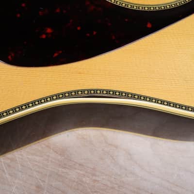 Yamaha L-8 Acoustic Guitar Vintage MIJ 1970s - Natural image 9
