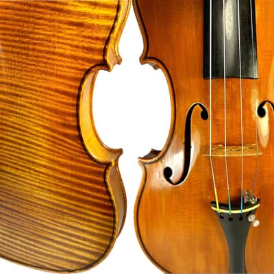 Vintage Labelled 4/4 Violin/Fiddle Eugene Gartner/Eugen Gärtner Stuttgart 1920-Top Quality&Sound-European Master-award-winning luthier-VIDEO image 6