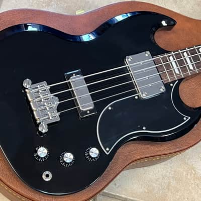2024 Gibson USA SG Standard Bass Ebony image 4