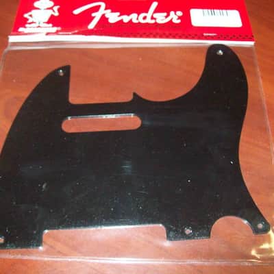 Genuine Fender '52 Tele 5-Hole Pickguard - BLACK, 099-2019-000