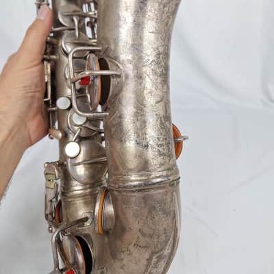 Conn Alto Sax 1920s Silver image 10
