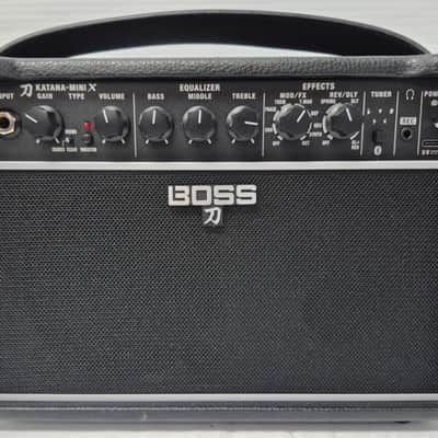 Boss Katana-Mini X 10-Watt 1x5" Digital Modeling Guitar Combo 2024 - Present - Black image 2