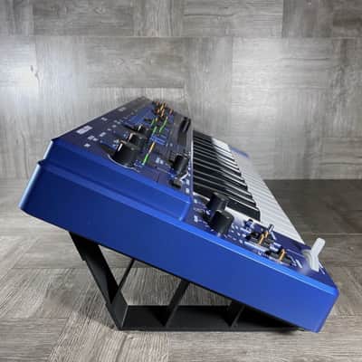25º Stand for Behringer MS-1 / MS-101 Synth - Roland SH101- Color BLACK - by KZcraftworks -US Seller image 3