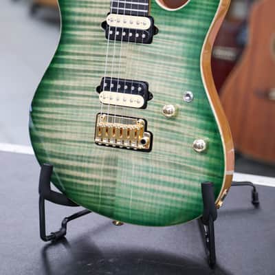 SUHR Modern Custom Faded Trans Green Burst image 11