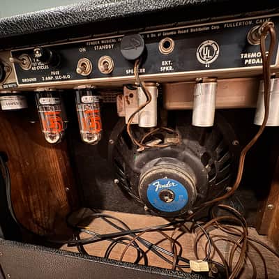 Fender Deluxe AB763 1964 - Blackface image 13