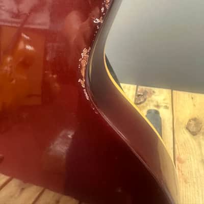 1976 Gibson Les Paul Standard Wine Red Solid Body Electric Guitar, image 7