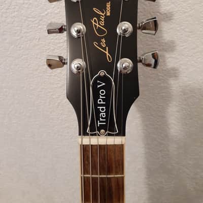 Gibson Les Paul Traditional Pro-V 2021 - Satin Iced Tea image 2