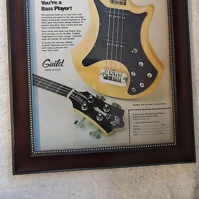 1978 Guild B-302 Bass Color