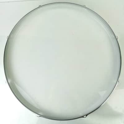 Slingerland 18"Floor Tom Drum Stick-Saver Batter Rim Chrome Steel COS Vintage70s image 5