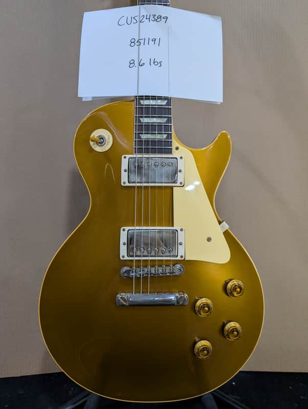 Gibson Custom Shop '58 Les Paul Standard Reissue VOS - Gold Top w/OHSC (CUS24389) image 1