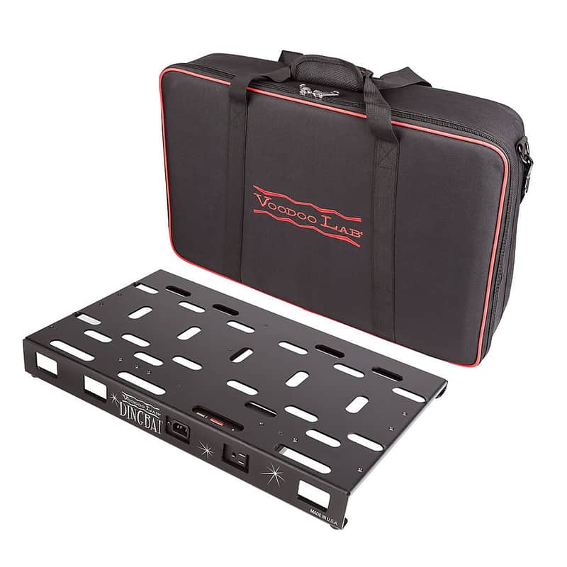 Voodoo Lab Dingbat Medium Pedalboard Power Package w/ Pedal Power 2 Plus, Gig Bag image 1