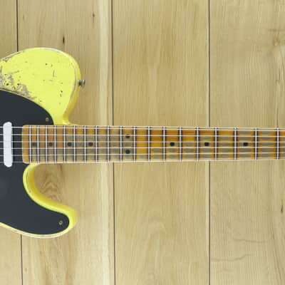 Fender Custom Shop 52 Tele Super Heavy Relic Graffiti Yellow R128147 image 1