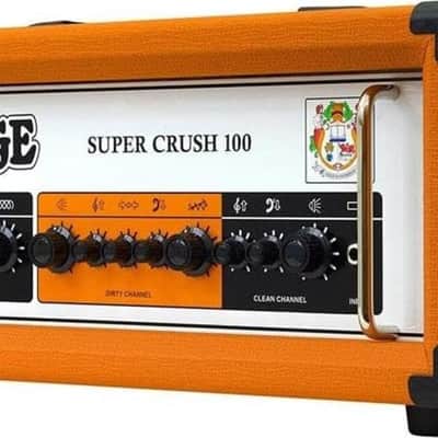 Orange Super Crush 100H Electric Guitar Head, Orange image 2