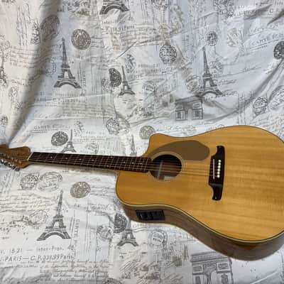 2013 Fender Sonoran SCE Wildwood Dao Dreadnaught Cutaway Factory Electronics Rare, Rare, Rare!! image 6