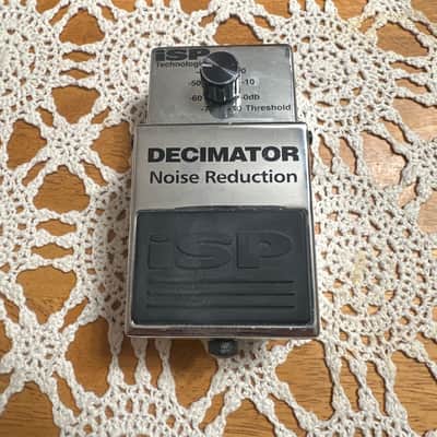 ISP Technologies Decimator Noise Reduction Pedal 2012 - Silver image 1