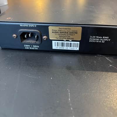 Marshall EL84 20/20 stereo valve power amp image 2