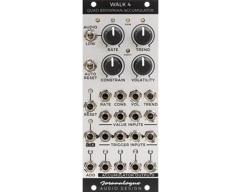 Joranalogue Walk 4 Quad Brownian Accumulator Eurorack Module image 1
