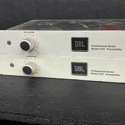 JBL 5101 Microphone Preamp — Pair, Fully Serviced — Circa 1970–72 — Genuine JBL Transformers image 2