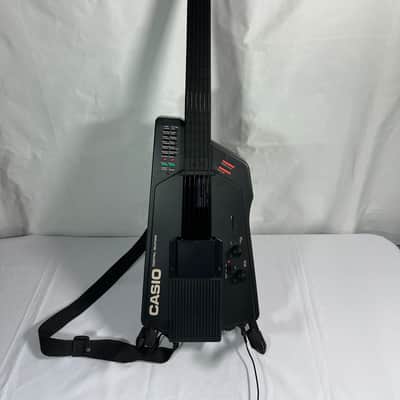 Casio DG-1 Digital Guitar Synthesizer Clean Powers On & Plays 1980s Black image 2