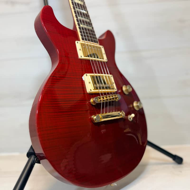Gibson Les Paul Standard Double Cutaway Plus Trans Red – Repaired Headstock 2005 - Trans Red image 1