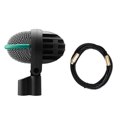 AKG D112 MKII Dynamic Kick Drum Microphone Bundle with 20-foot XLR Cable image 1