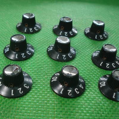 9 Vintage 1960's-1970's Fender Snowman 8 Knobs image 11
