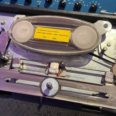 Clean Refurbished Maestro Echoplex EP-3 Solid State tape delay with lid and pedal! image 7
