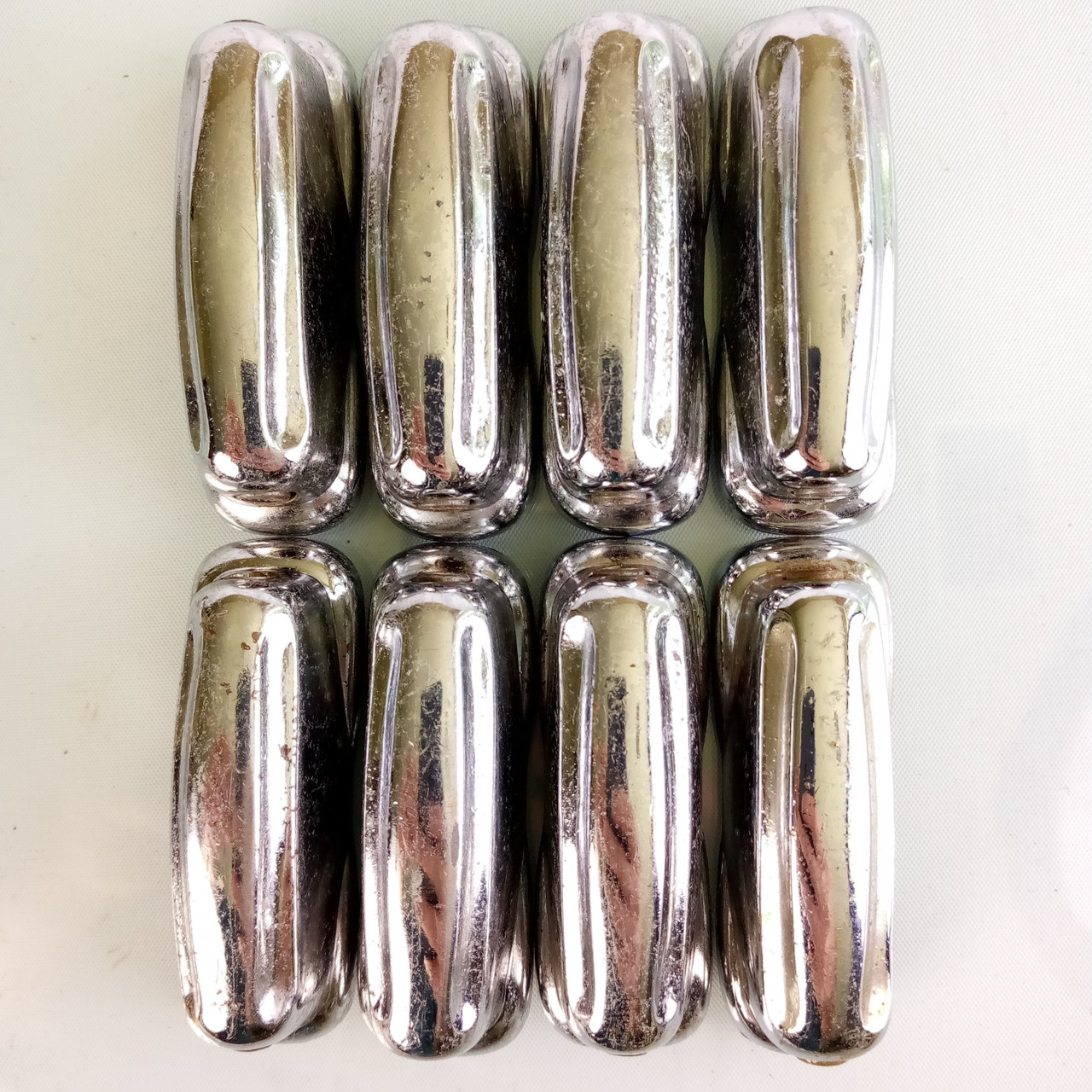 Slingerland 8x Chrome Snare Drum Lugs Center Sound King Vintage 50s-60s Tom/Bass — main photograph