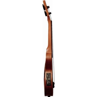 LAG Soprano Slim Arched Back Electro Ukulele With Case Bild 4