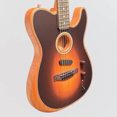Fender Acoustasonic Player Telecaster Acoustic-Electric Guitar - Shadow Burst image 2
