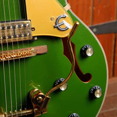 Epiphone Emperor Swingster Forest Green Metallic Hollowbody Electric Guitar image 6