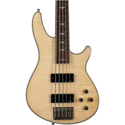 Schecter Omen Extreme-5 5-String Electric Bass, Gloss Natural image 1