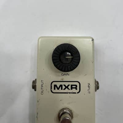 MXR Micro Amp Clean Boost Rare Vintage 1980 Block Logo Guitar Effect Pedal image 2