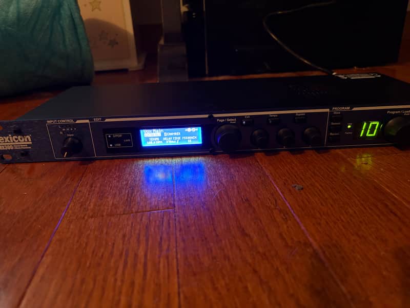 Lexicon MX300 Stereo Reverb Effects Processor 2010s Blue image 1