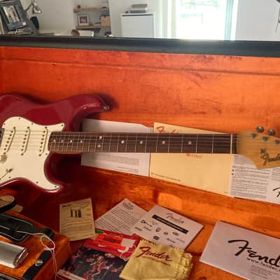 Fender American Vintage '65 Stratocaster Dakota Red (First Run / Flash Coat) – Outstanding Resonance & Tone image 5