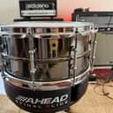 Ludwig LB417T Black Beauty 6.5x14" 10-Lug Brass Snare Drum with Tube Lugs 1999 - Present - Black Nickel-Plated
