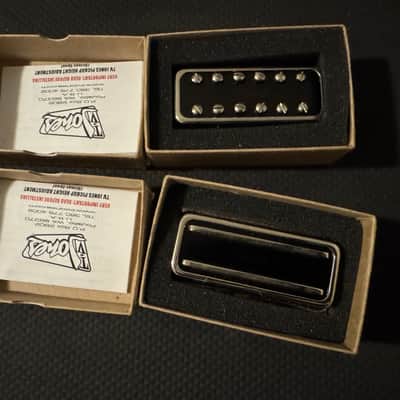 TV Jones TV Classic Plus Bridge + Super’Tron Neck Set – DeArmond Mount – Nickel image 2