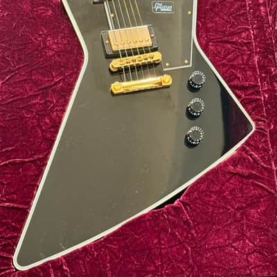 2017 Gibson Custom Shop Explorer Custom Ebony - Unplayed w/ OHSC, COA & Case Candy image 9