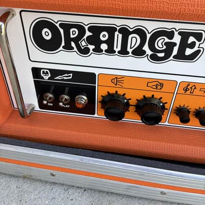Orange Custom Shop 50 Watt Amplifier Mint with Anvil Case Killer Nice Killer Sound image 2