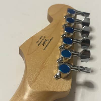 Fender Squier Stratocaster neck loaded maple rosewood neck tuners image 7