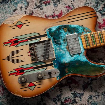 Fender & Two-Rock "Chimayo" Set - Custom Shop '52 Heavy Relic Masterbuilt Telecaster and Silver Sterling Signature image 9