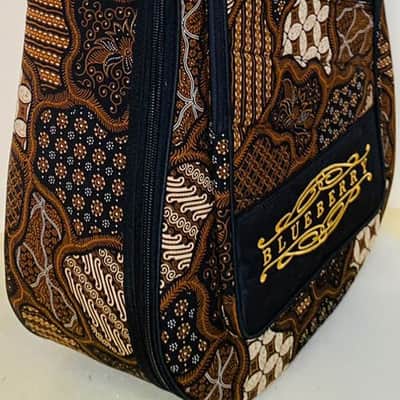 Blueberry Authentic Batik Gig Bag - Extra Sturdy Padding for Comfort and Protection image 5
