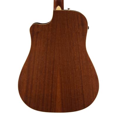 Fender Redondo Player Acoustic-Electric Guitar - Lake Placid Blue image 4